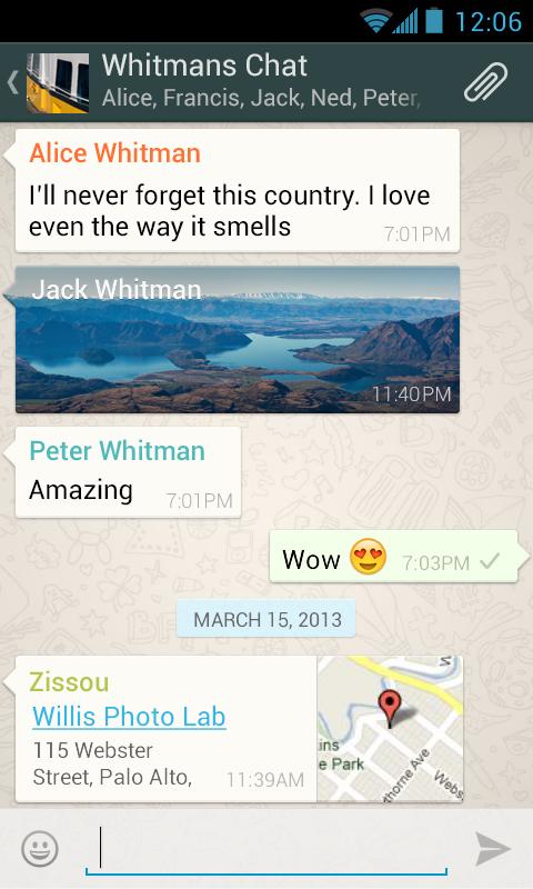 WhatsApp Messenger - быстрый и удобный способ обмена сообщениями